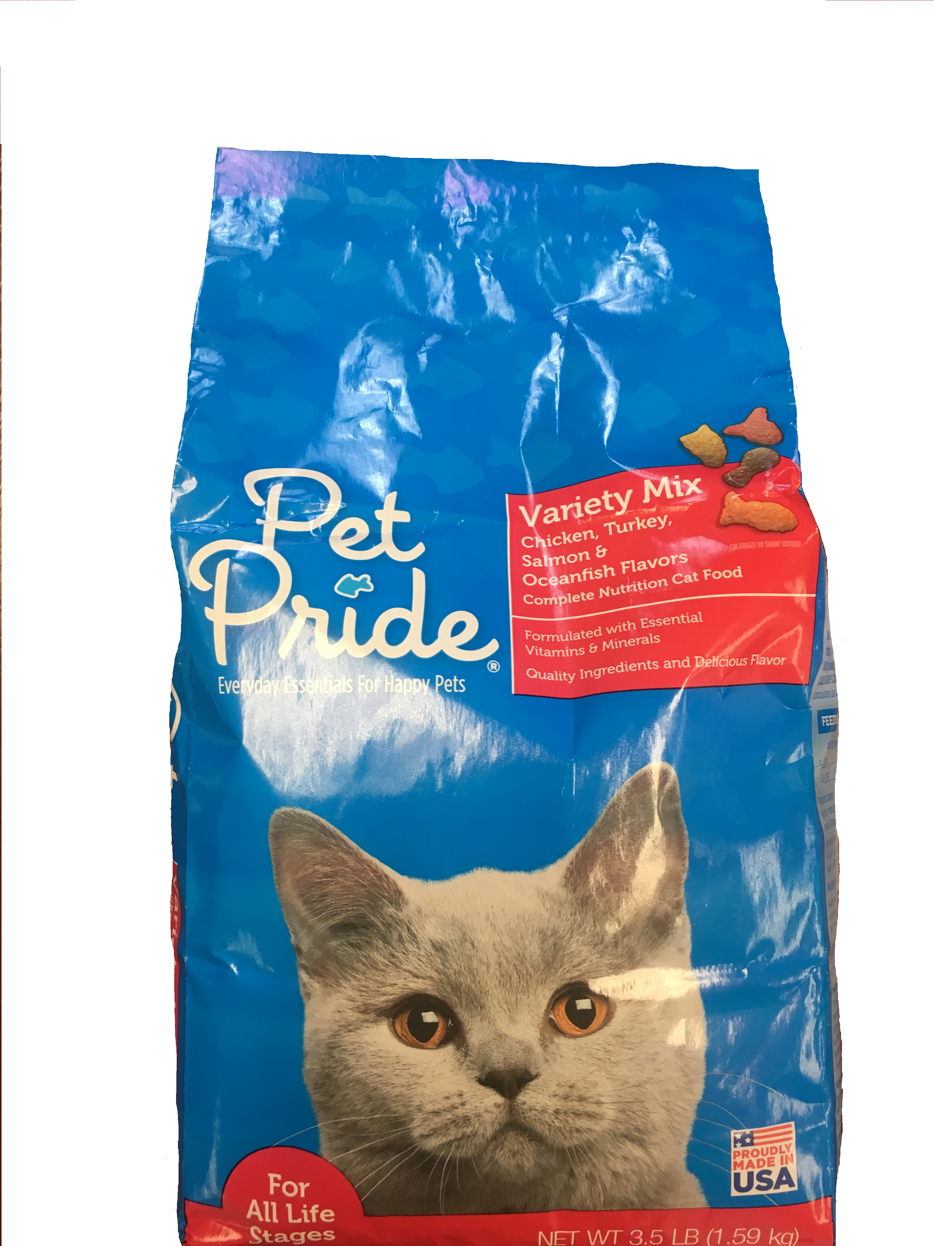 Pet Pride Variety Mix Chicken, Turkey, Salmon & Oceanfish Flavors Dry